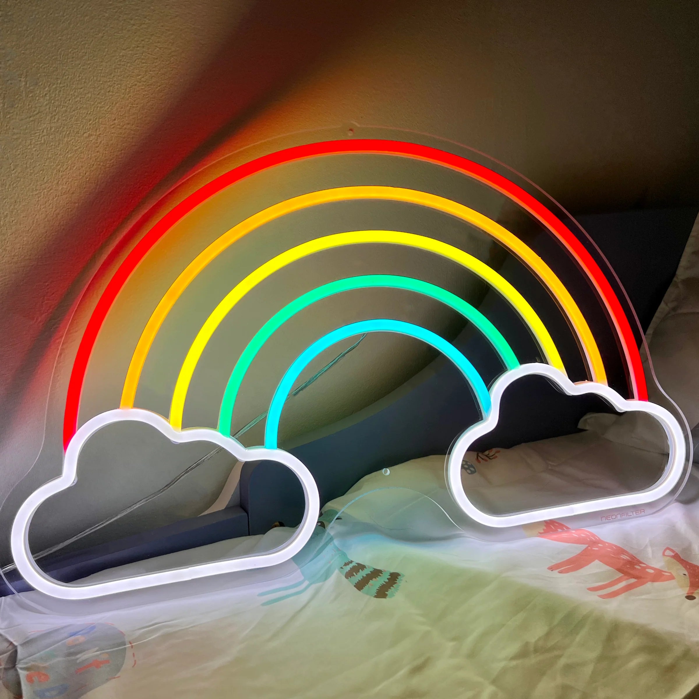Rainbow Neon Sign LED Neon Lights - Rainbow Neons