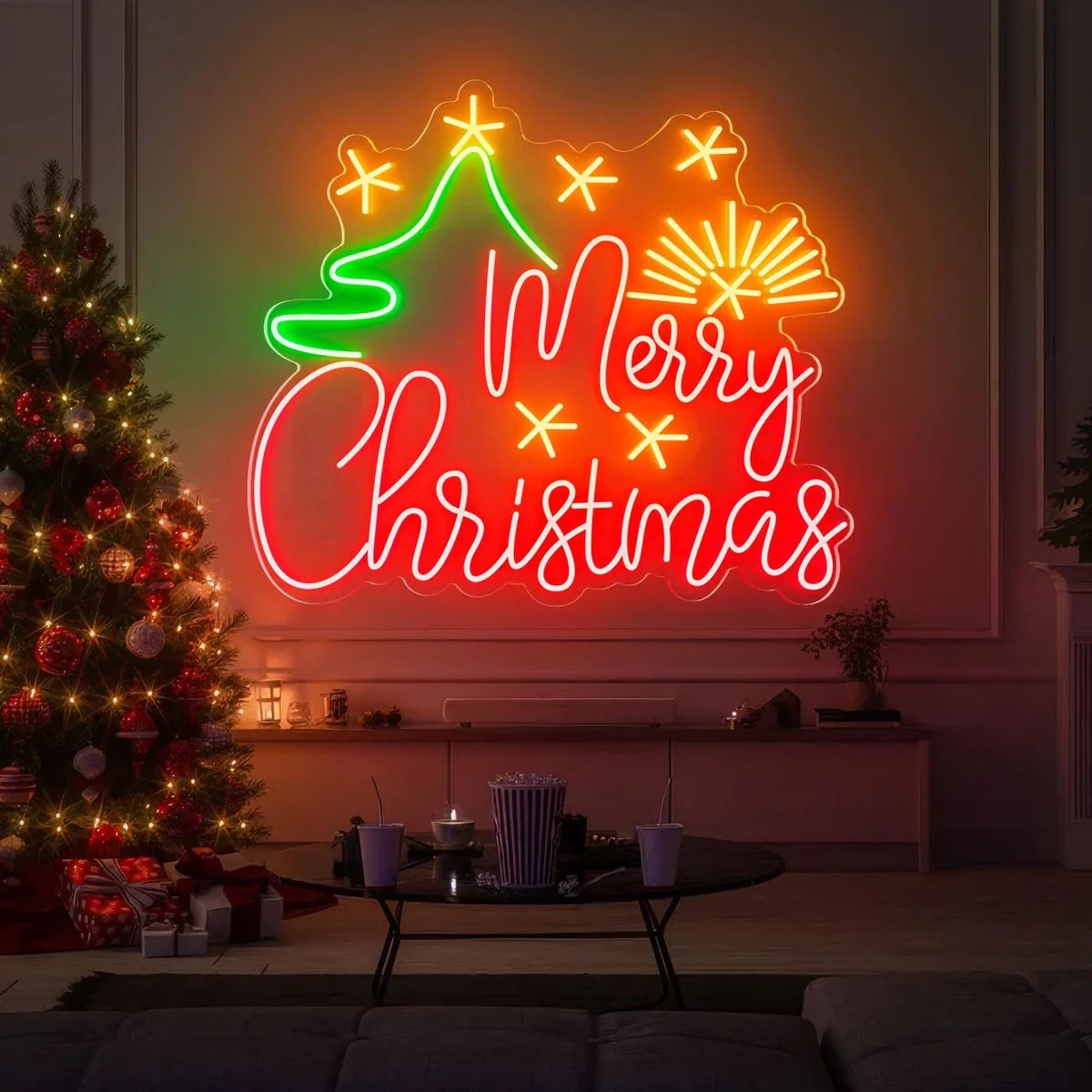 Merry Christmas LED Neon Sign