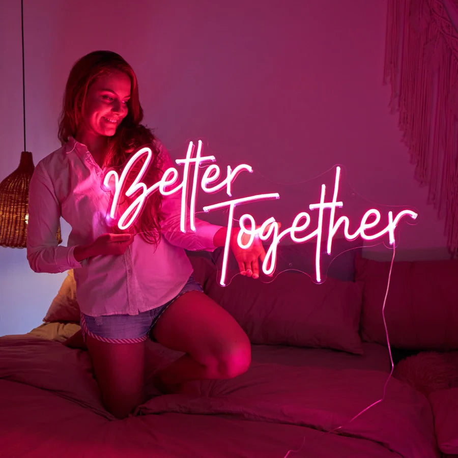 Better Together LED Neon Sign