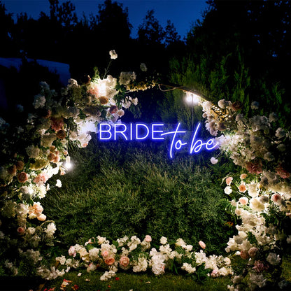 Custom Led Bride To Be Neon Sign For Wedding