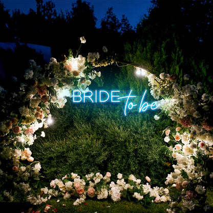 Custom Led Bride To Be Neon Sign For Wedding