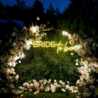 Custom Led Bride To Be Neon Sign For Wedding