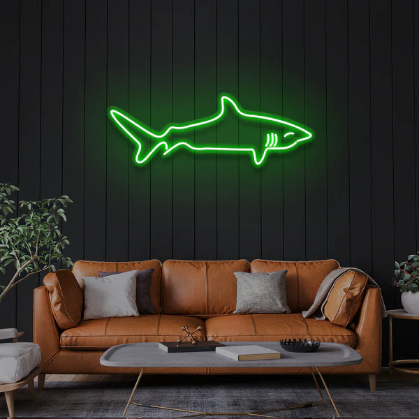 Bull Shark LED Neon Sign Light