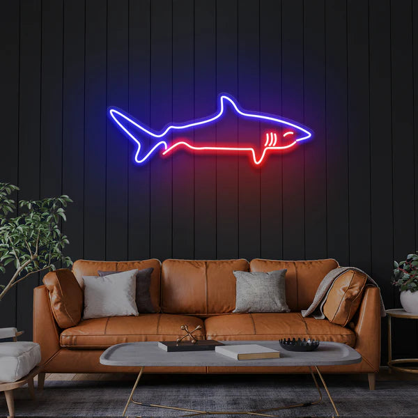 Bull Shark LED Neon Sign Light