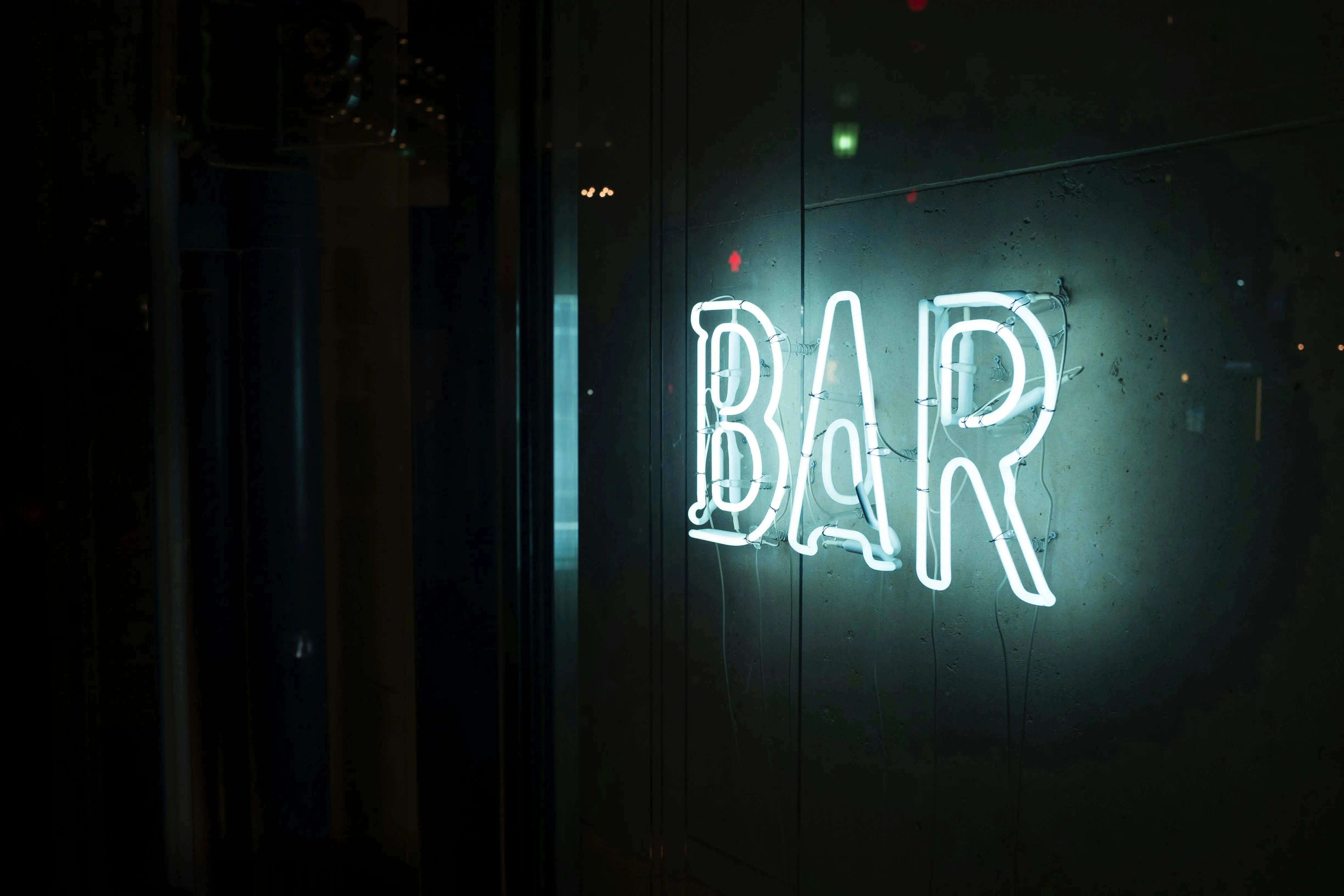 Bar Glass Neon Sign