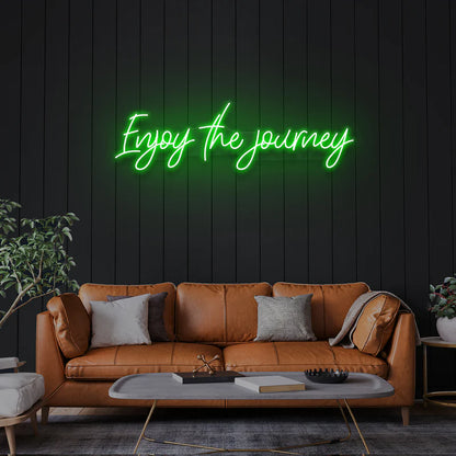 Enjoy The Journey Led Neon Sign Light