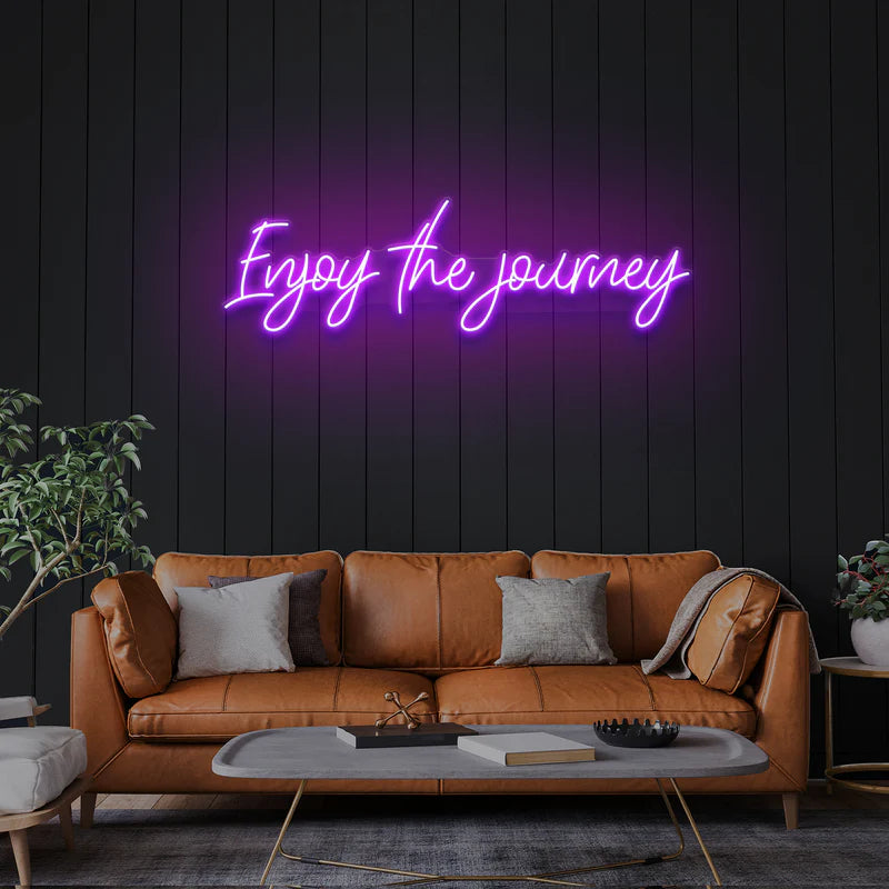 Enjoy The Journey Led Neon Sign Light