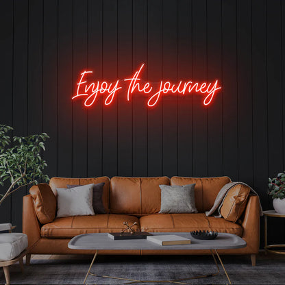 Enjoy The Journey Led Neon Sign Light