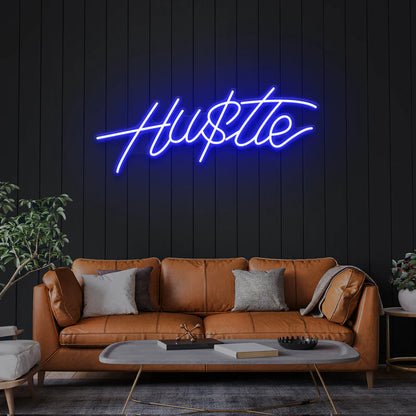 Hustle LED Neon Sign