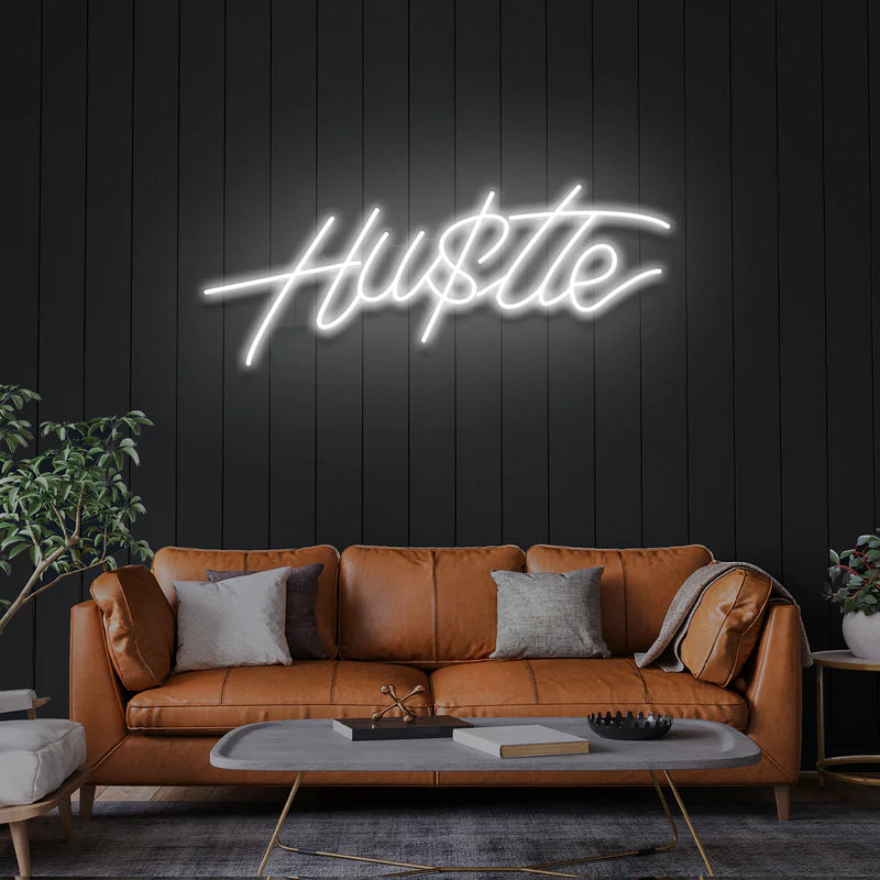 Hustle LED Neon Sign