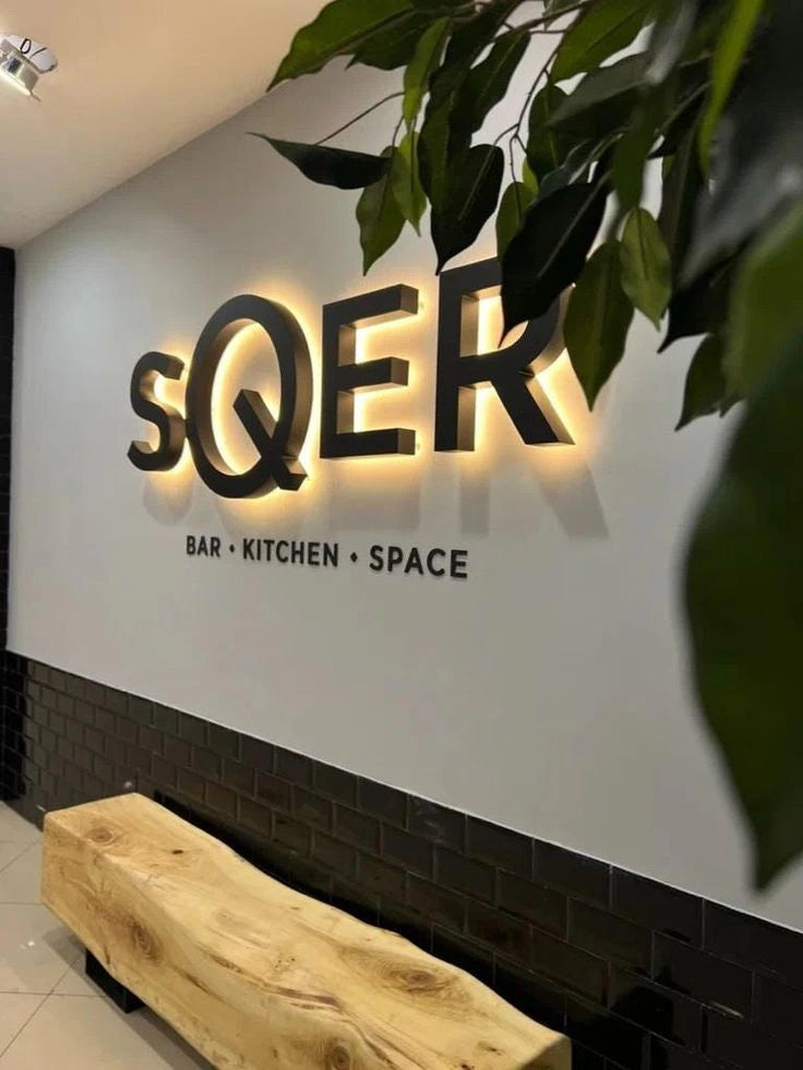 SQER 3D Channel Letters