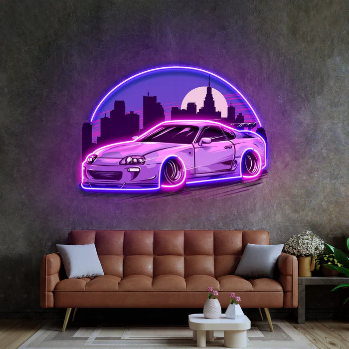 Supra MK4 Midnight LED Neon Sign