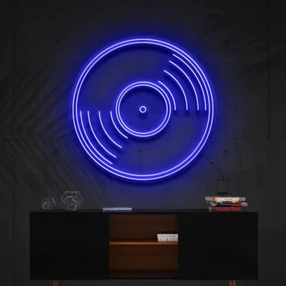 Vinyl Record LED Neon Sign