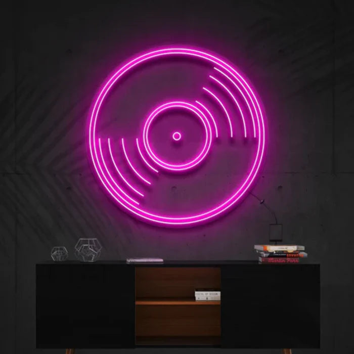 Vinyl Record LED Neon Sign