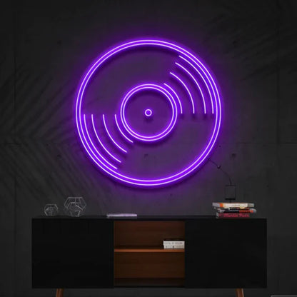 Vinyl Record LED Neon Sign