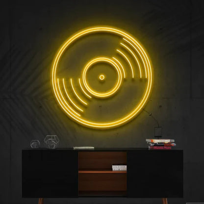 Vinyl Record LED Neon Sign