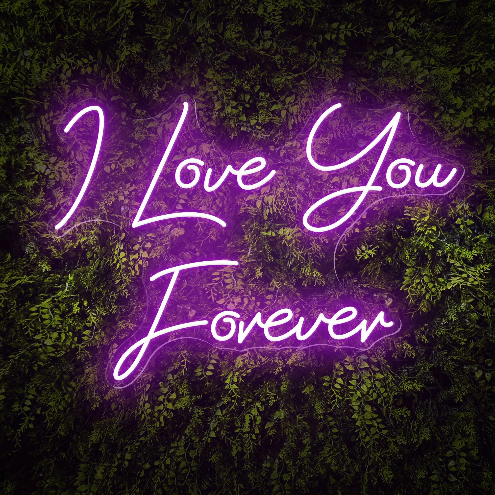 I Love You Forever Neon Sign