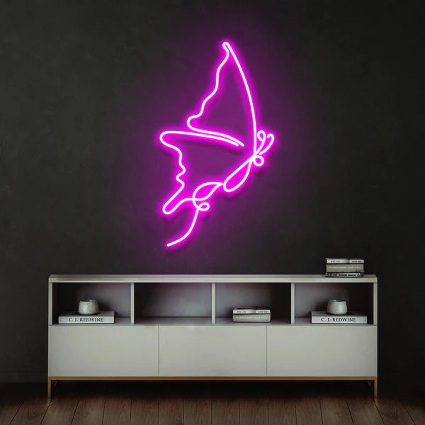 Butterfly Led Neon Sign Light