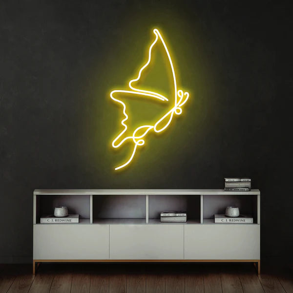 Butterfly Led Neon Sign Light