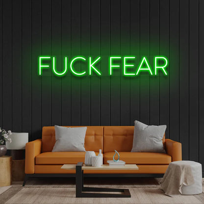 Fuck Fear Led Neon Sign Light