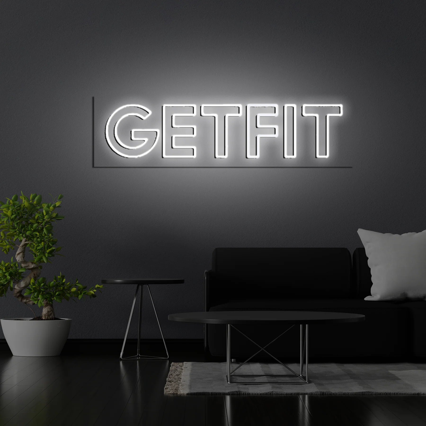 Get Fit LED Neon Sign