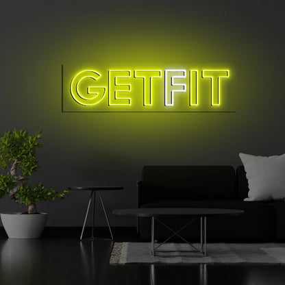 Get Fit LED Neon Sign