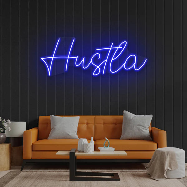 Hustla Led Neon Sign Light