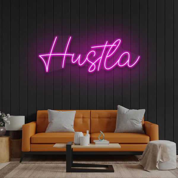 Hustla Led Neon Sign Light