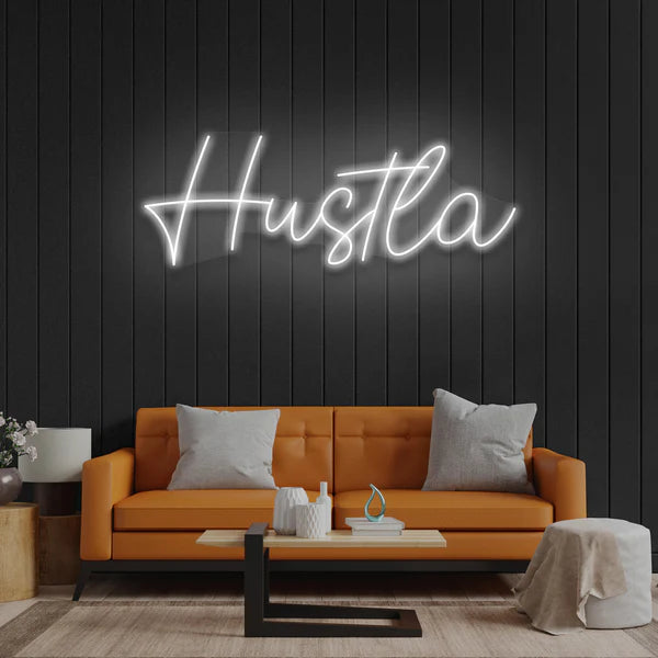 Hustla Led Neon Sign Light