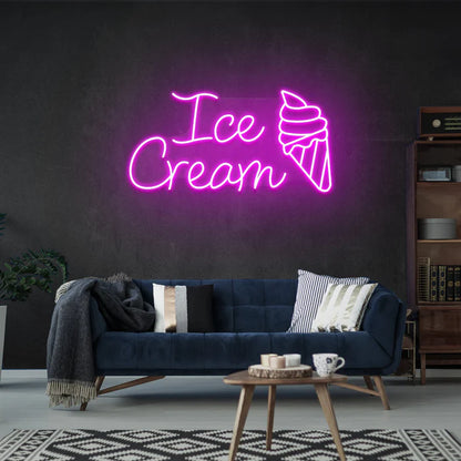 Ice Cream LED Neon Sign Light