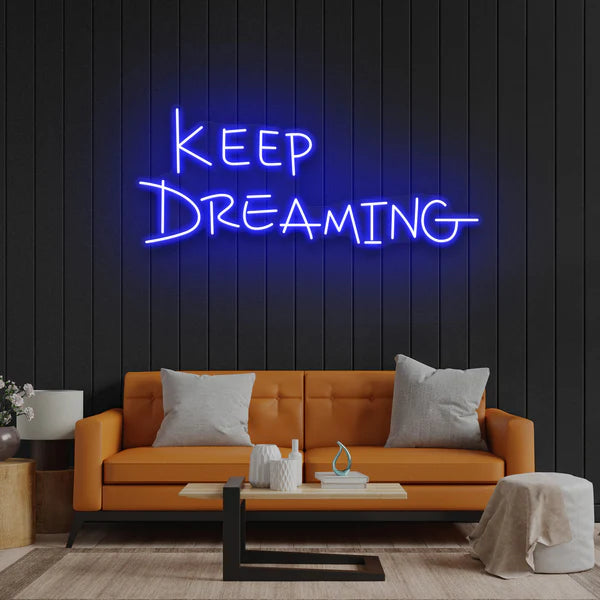 Keep Dreaming Led Neon Sign Light