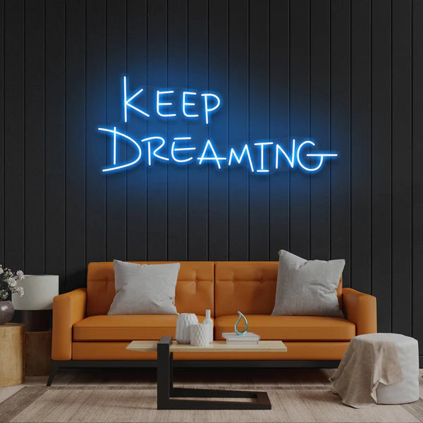 Keep Dreaming Led Neon Sign Light