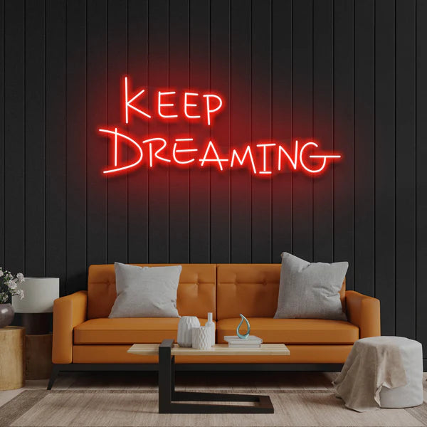 Keep Dreaming Led Neon Sign Light