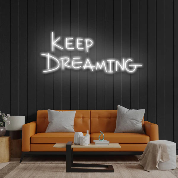 Keep Dreaming Led Neon Sign Light