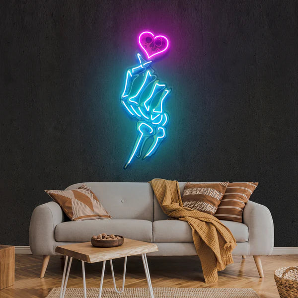 Love Handsign Led Neon Sign Light