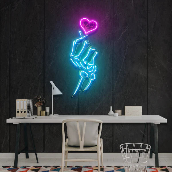 Love Handsign Led Neon Sign Light