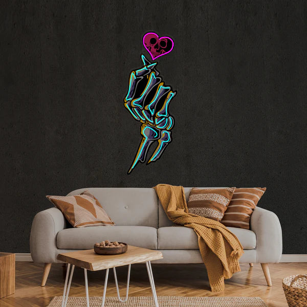 Love Handsign Led Neon Sign Light