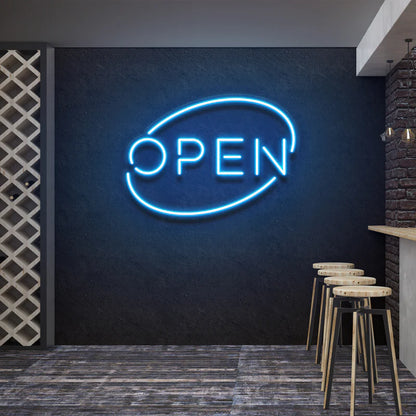 Open  Led Neon Sign Light