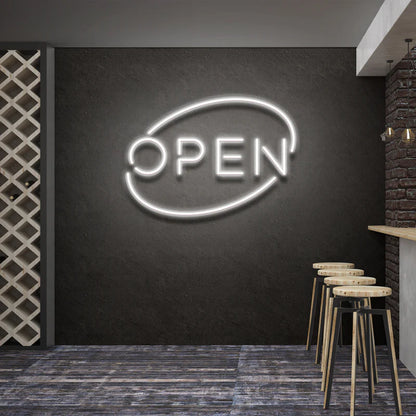 Open  Led Neon Sign Light