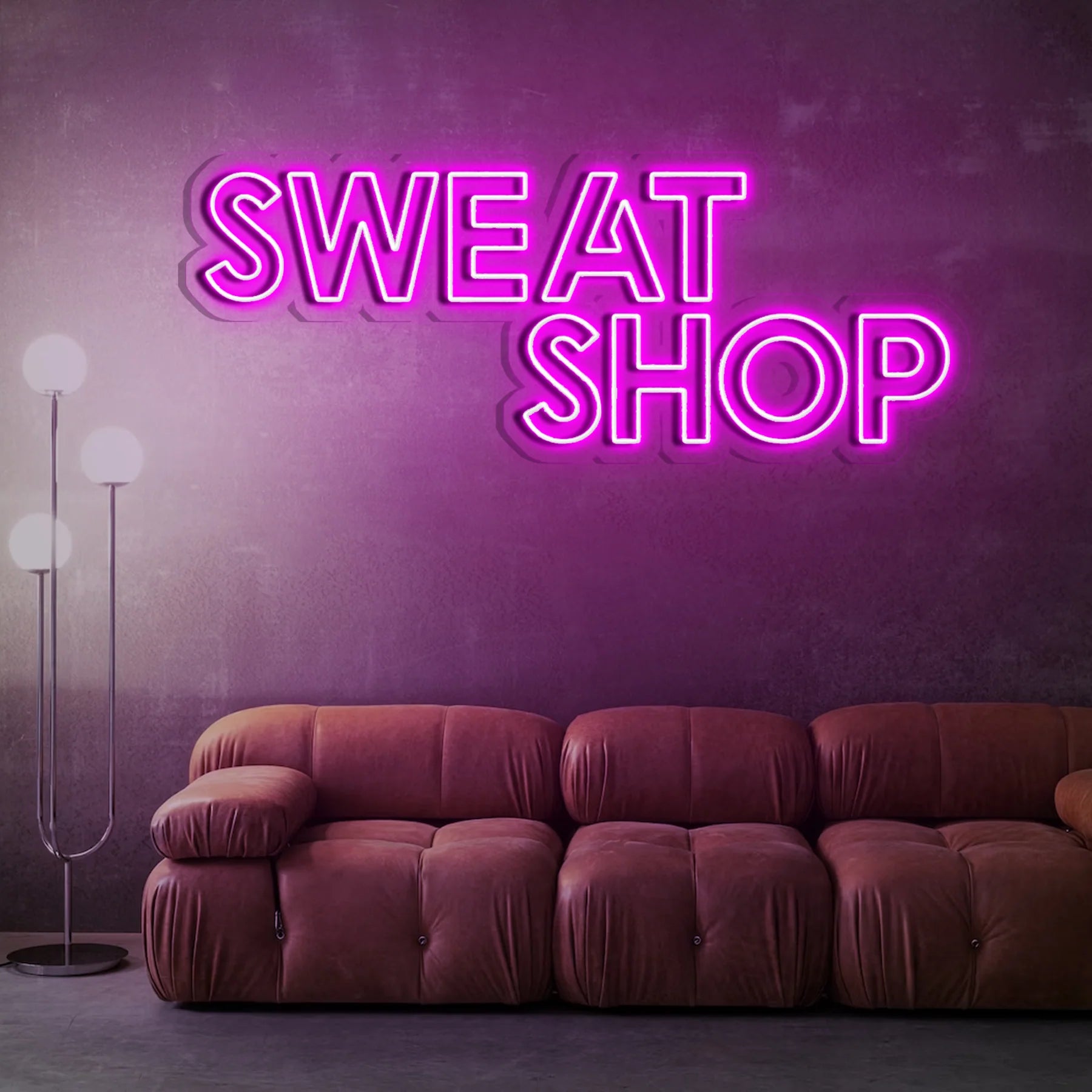 Sweat Shop LED Neon Sign