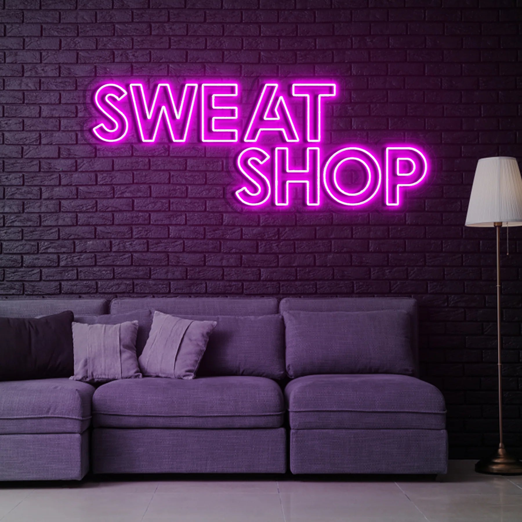 Sweat Shop LED Neon Sign